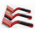 Wholesale best price newly style soft grip wide handle stainless steel brush china online sale stainless steel brush